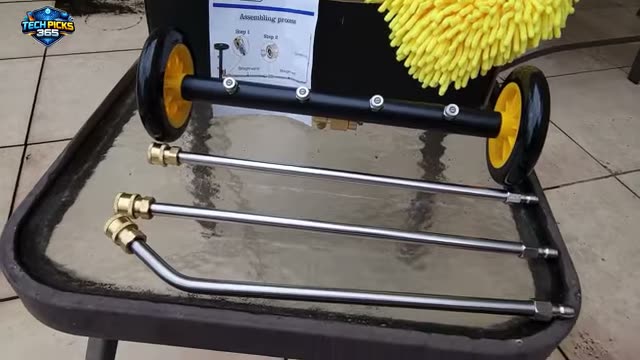 EVEAGE 2-in-1 Undercarriage Pressure Washer Attachment