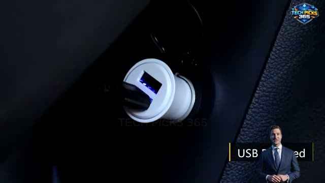 Tripole Car Fan USB Powered