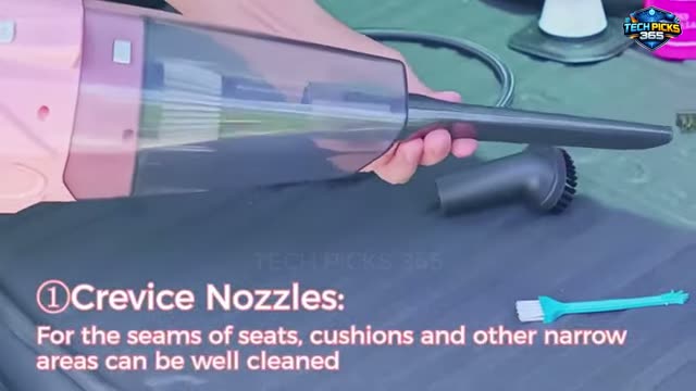 Pink Car Cleaning Kit