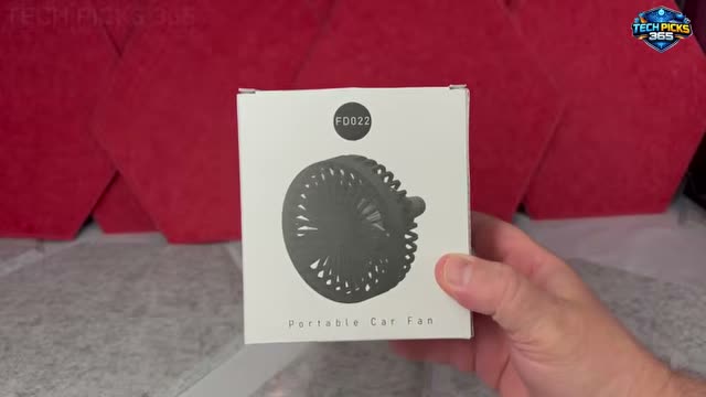 Tripole Car Fan USB Powered: