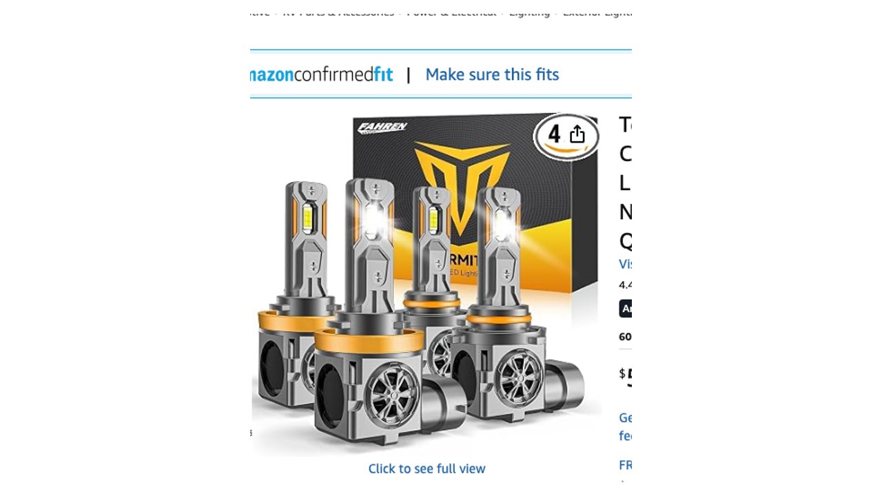 Termitor H11 + 9005 LED Combo (4 Bulbs)